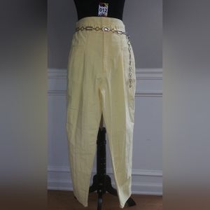 Vintage Yellow Gitano Pants-size 9/10